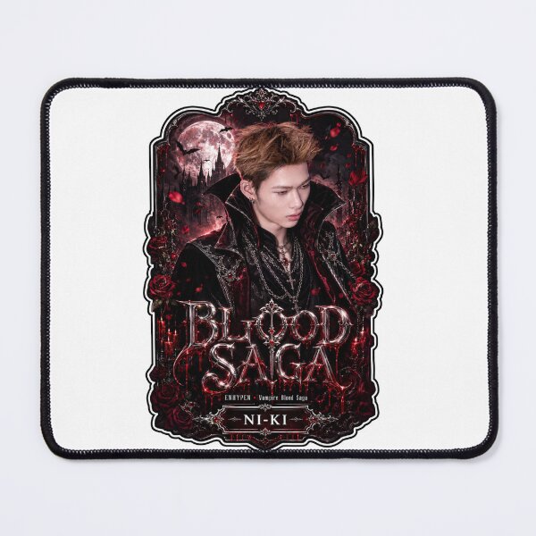 Item preview, Blood Saga Ni-Ki ENHYPEN Crimson Moon Dance Tour Design designed and sold by Valeree Store.