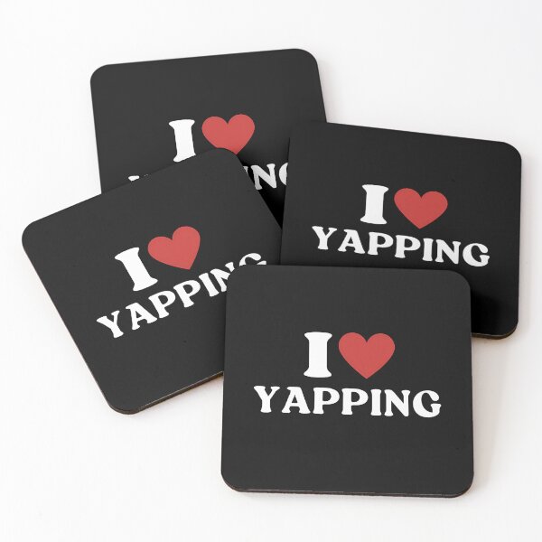 Item preview, I Love Yapping Certified Yapper Sarcastic Sticker designed and sold by alexusarena.