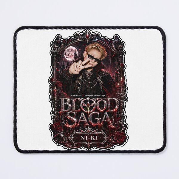 Item preview, Fanmade Ni-Ki ENHYPEN Blood Saga Cyber Goth Tour Merch designed and sold by Valeree Store.