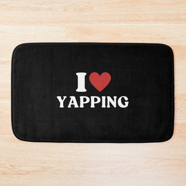 Item preview, I Love Yapping Certified Yapper Sarcastic Sticker designed and sold by alexusarena.