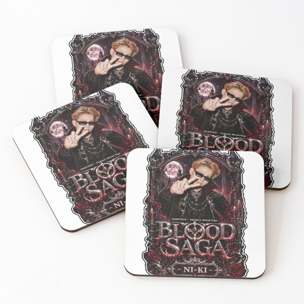 Item preview, Fanmade Ni-Ki ENHYPEN Blood Saga Cyber Goth Tour Merch designed and sold by Valeree Store.