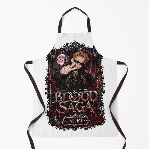 Item preview, Fanmade Ni-Ki ENHYPEN Blood Saga Cyber Goth Tour Merch designed and sold by Valeree Store.