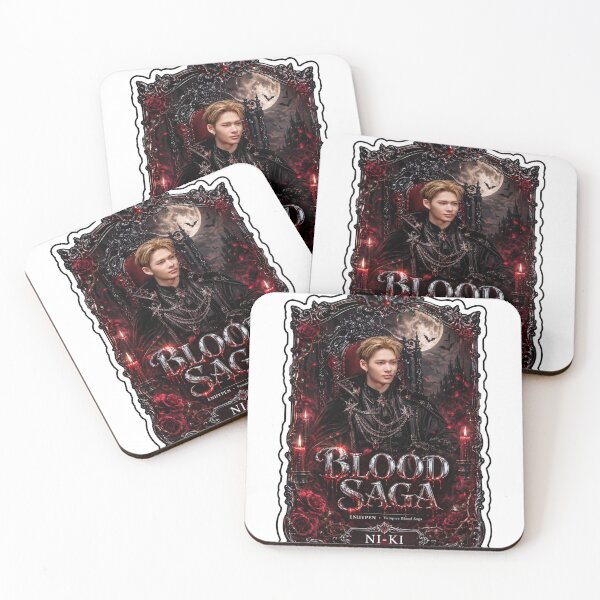 Item preview,  ENHYPEN Ni-Ki Blood Saga World Tour Dark Dance Vampire Fan Art designed and sold by Valeree Store.