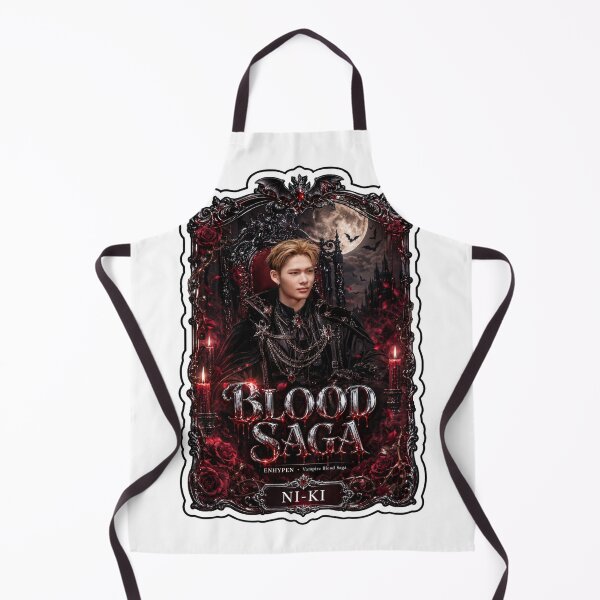 Item preview, ENHYPEN Ni-Ki Blood Saga World Tour Dark Dance Vampire Fan Art designed and sold by Valeree Store.