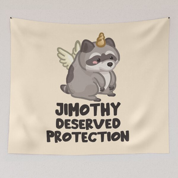 Item preview, Jimothy Deserved Protection Dark Font Version designed and sold by Khotekmei.