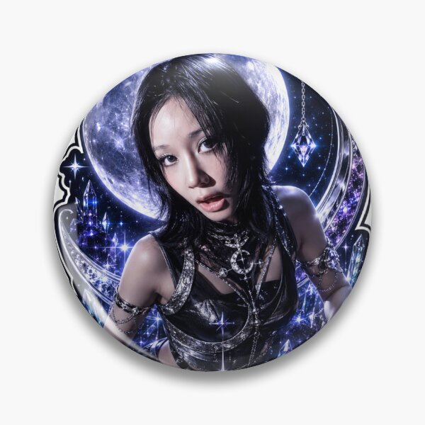 Item preview, BABYMONSTER Pharita Blue Moon Vampire Princess Fan Art designed and sold by Valereekmerch.