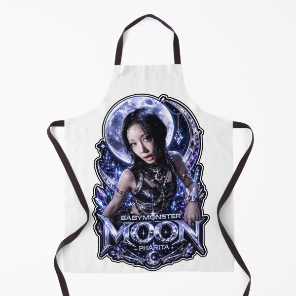 Item preview, BABYMONSTER Pharita Blue Moon Vampire Princess Fan Art designed and sold by Valereekmerch.