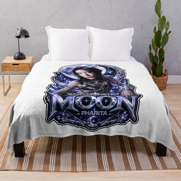 Item preview, BABYMONSTER Pharita Blue Moon Vampire Princess Fan Art designed and sold by Valereekmerch.