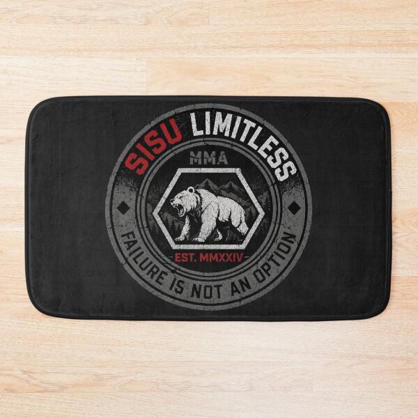 Item preview, SISU Limitless – Primal MMA Bear & Tactical Hexagon designed and sold by SisuPrintsCo.