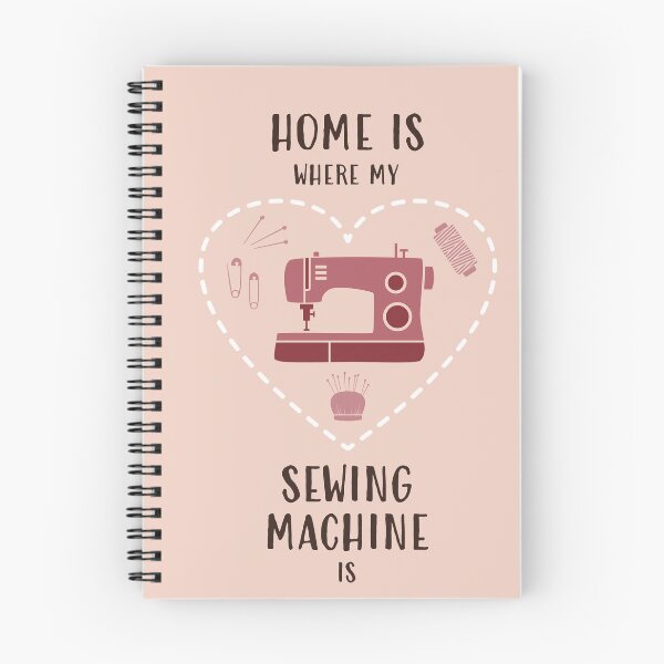 Item preview, Home is where my sewing machine is designed and sold by MarleinWinter.