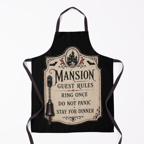 Item preview, Mansion Guest Rules Entry Notice designed and sold by agearb.