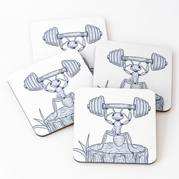 Item preview, Maya the Strong — Ant Weightlifter designed and sold by mayaoff.