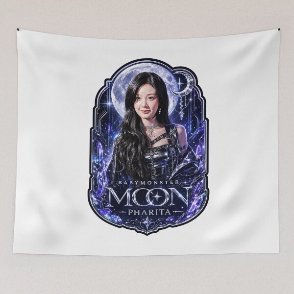 Item preview, Fanmade Pharita BABYMONSTER Sapphire Eclipse Gothic Design designed and sold by Valereekmerch.