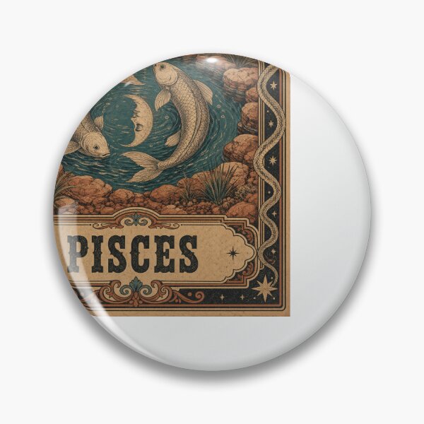 Item preview, Pisces – Twin Fish Celestial Zodiac Tarot Design designed and sold by Arrow2025.