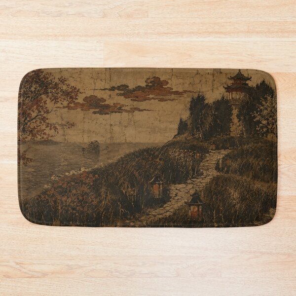 Item preview, Twilight of Two Hearts. (Ancient Mural) designed and sold by MaxDreamsArt.