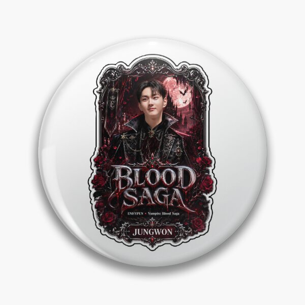 Item preview, Blood Saga Jungwon ENHYPEN Dark Eclipse Tour Fanmade Graphic designed and sold by Valeree Store.