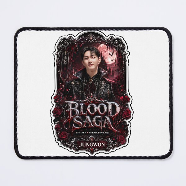 Item preview, Blood Saga Jungwon ENHYPEN Dark Eclipse Tour Fanmade Graphic designed and sold by Valeree Store.