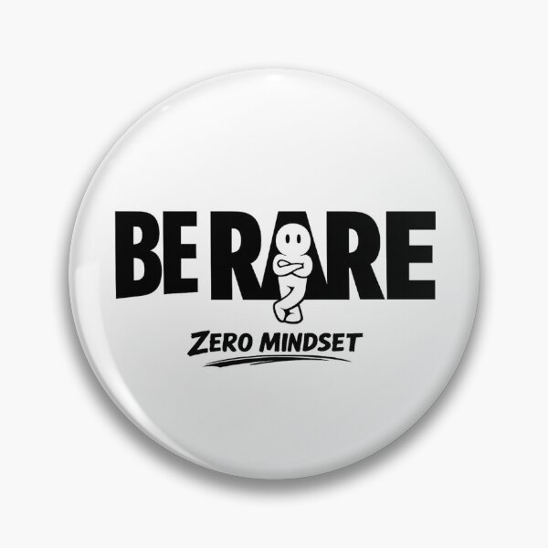 Item preview, Zero Mindset #011 – Be Rare | Bold Motivational Character Design designed and sold by RestartFromZero.