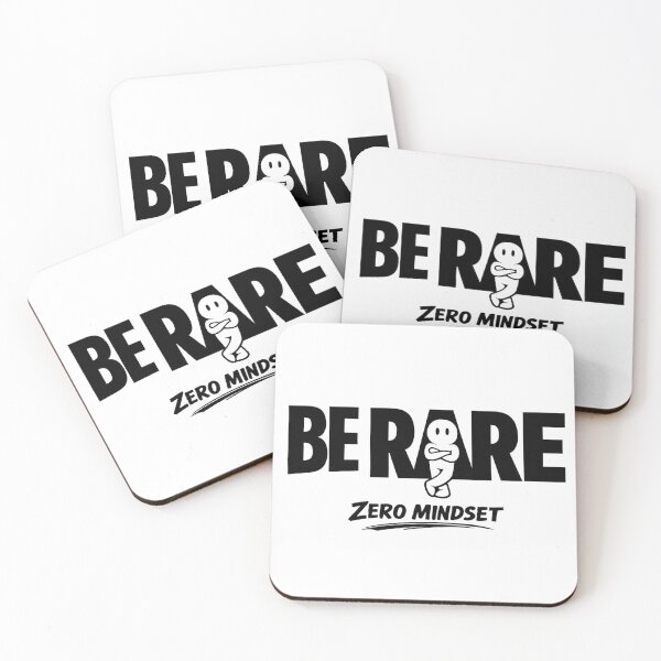 Item preview, Zero Mindset #011 – Be Rare | Bold Motivational Character Design designed and sold by RestartFromZero.