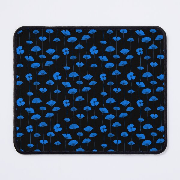 Item preview, Pressed Blue Flowers Botanical Pattern - Aesthetic Cottagecore Floral designed and sold by Elżbieta Kaps.