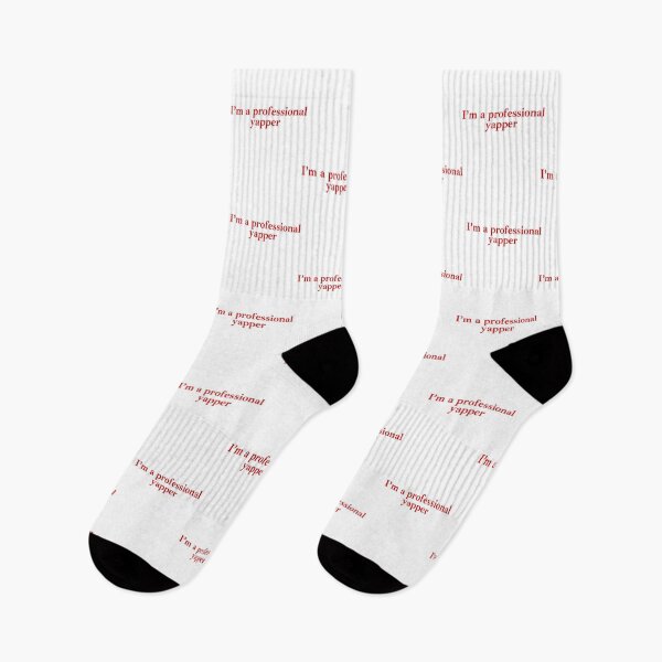Item preview, I'M A Professional Yapper  Aesthetic Funny Meme designed and sold by alexusarena.