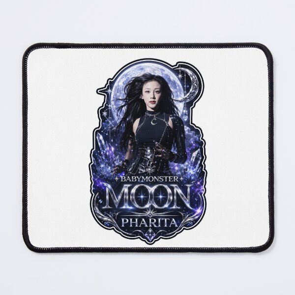 Item preview, Pharita BABYMONSTER Dark Blue Vampire Queen Fanmade Merch designed and sold by Valereekmerch.