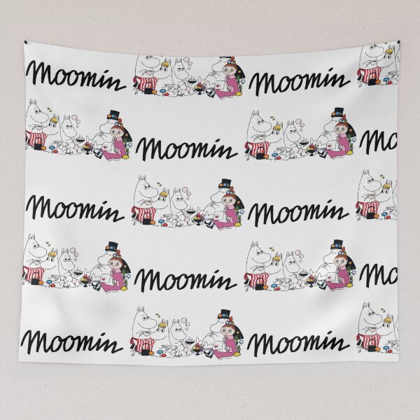 Item preview, Moomin Family Eating Outside   designed and sold by framiorville.