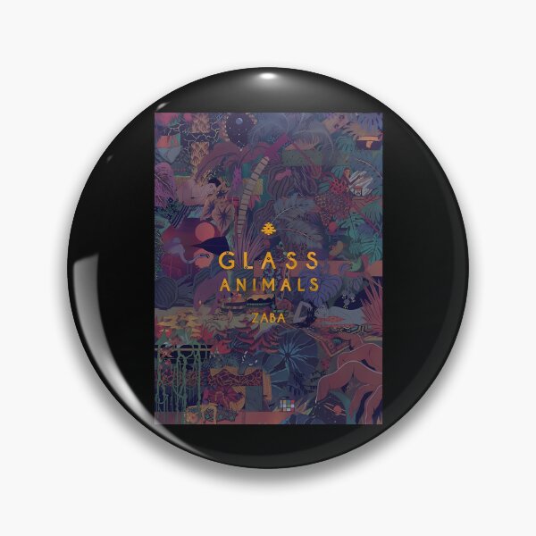 Item preview, Glass Animals Zaba Jungle Theme designed and sold by ProfAdrienne.