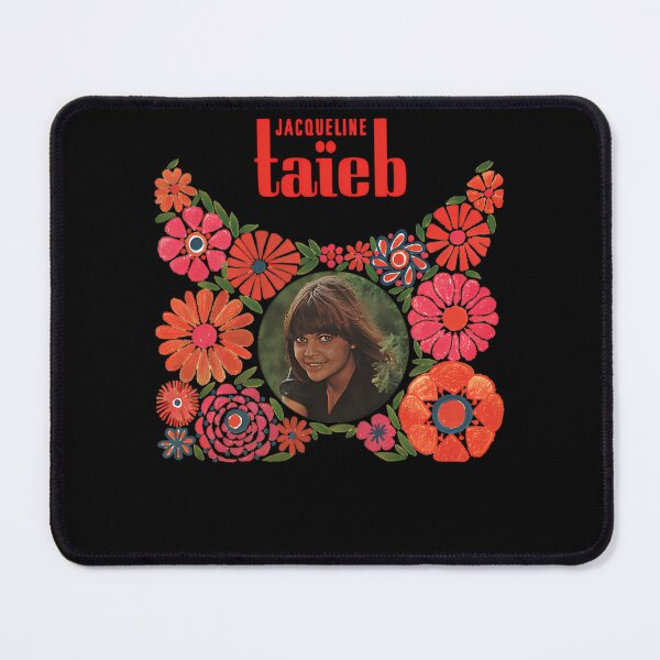 Item preview, Jacqueline Taieb French Yé-Yé Pop Music Floral Poster designed and sold by TateWindler.
