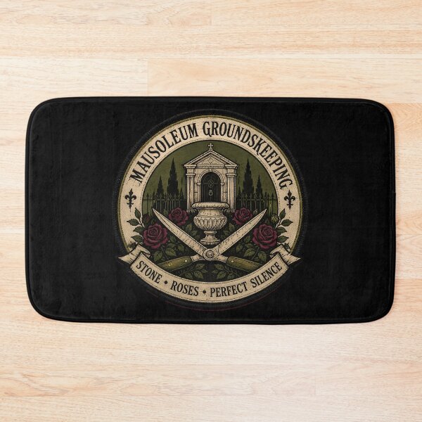 Item preview, Mausoleum Groundskeeping Tools Patch designed and sold by agearb.