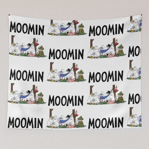 Item preview, Moomin Family Relaxing   designed and sold by framiorville.