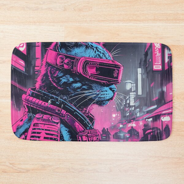 Item preview, Neon Rain Ronin designed and sold by ONYX Pixee.