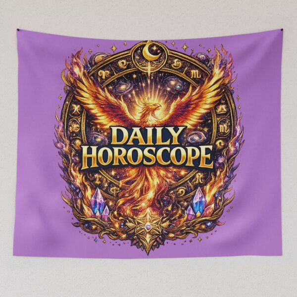 Item preview, Daily Horoscope Phoenix Zodiac Astrology Cosmic Design designed and sold by irfanshikh.