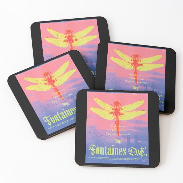 Item preview, Fontaines DC Bug Romance Indie Rock Band designed and sold by StephanieSchil.