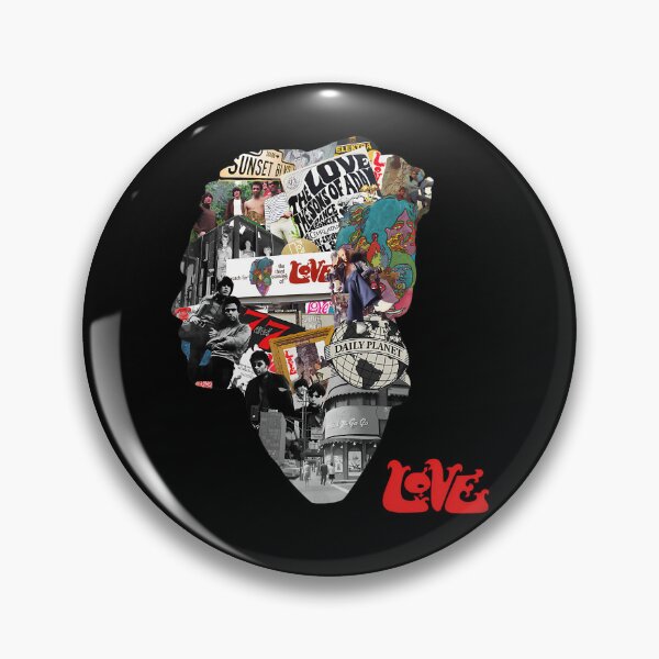 Item preview, Arthur Lee And Love Psychedelic Rock Collage Poster designed and sold by TateWindler.