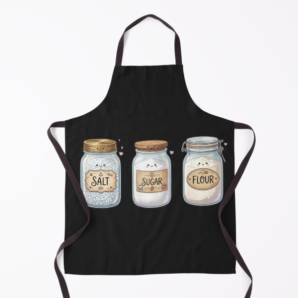 Item preview, The Cozy Kitchen Trio: Salt, Sugar and Flour designed and sold by jo-e-basta.