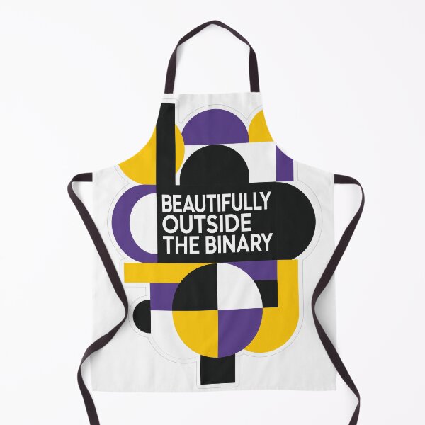 Item preview, Beautifully Outside the Binary – Nonbinary Pride Geometric Design designed and sold by Arrow2025.