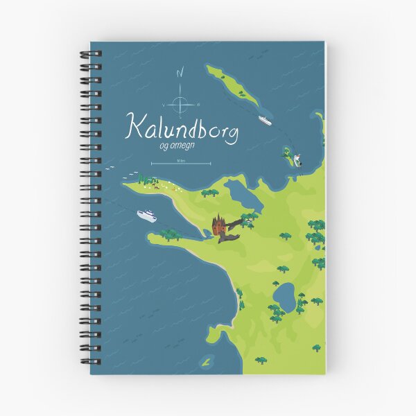 Item preview, Kalundborg and the surrounding area designed and sold by freddoesart.
