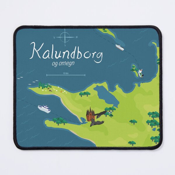 Item preview, Kalundborg and the surrounding area designed and sold by freddoesart.