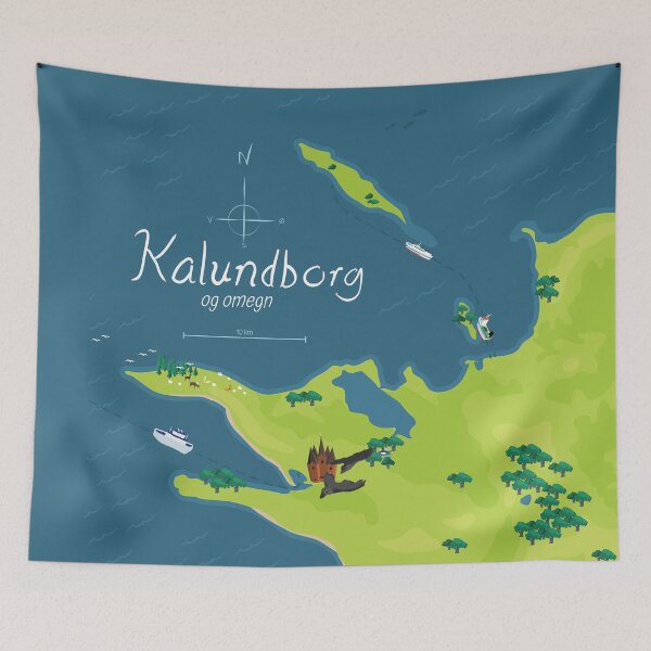 Item preview, Kalundborg and the surrounding area designed and sold by freddoesart.