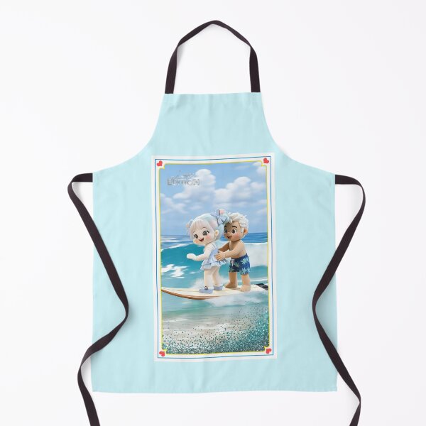 Item preview, Summer Love Surfing Dolls - Pastel Beach Romance designed and sold by Nicole_83.