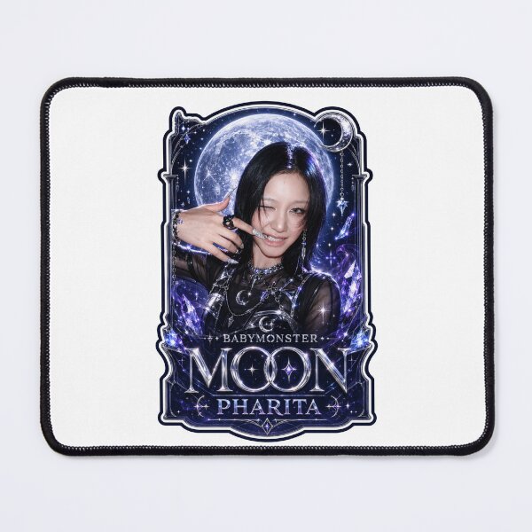 Item preview, Mystical Pharita BABYMONSTER Sapphire Lunar Fanmade Artwork designed and sold by Valereekmerch.