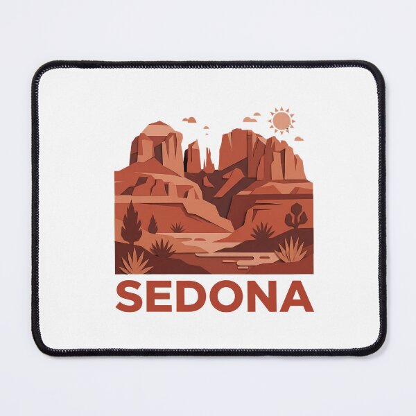Item preview, Sedona Arizona Travel Souvenir - Red Rock Country Papercut Art designed and sold by OzzFrequency.