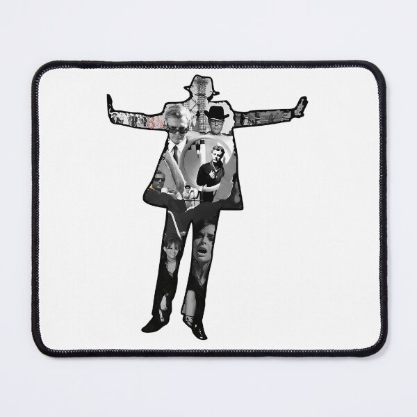 Item preview, Federico Fellini 8 1/2 Italian Cinema Collage Poster designed and sold by TateWindler.