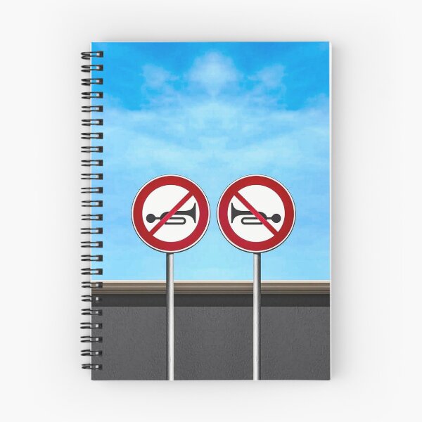 Item preview, sound no horns blue sky red walls designed and sold by mister-john.