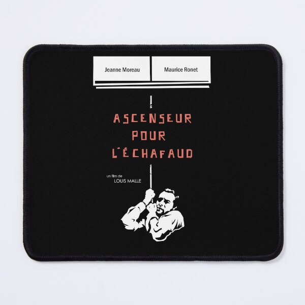 Item preview, Ascenseur pour l'Échafaud Minimalist Poster | Louis Malle | Jeanne Moreau designed and sold by MORKINO POSTERS.