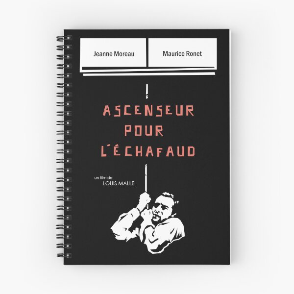 Item preview, Ascenseur pour l'Échafaud Minimalist Poster | Louis Malle | Jeanne Moreau designed and sold by MORKINO POSTERS.
