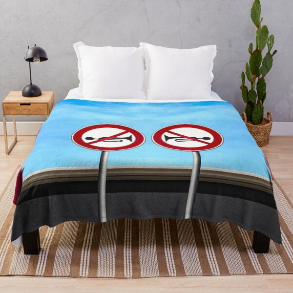 Item preview, sound no horns blue sky red walls designed and sold by mister-john.