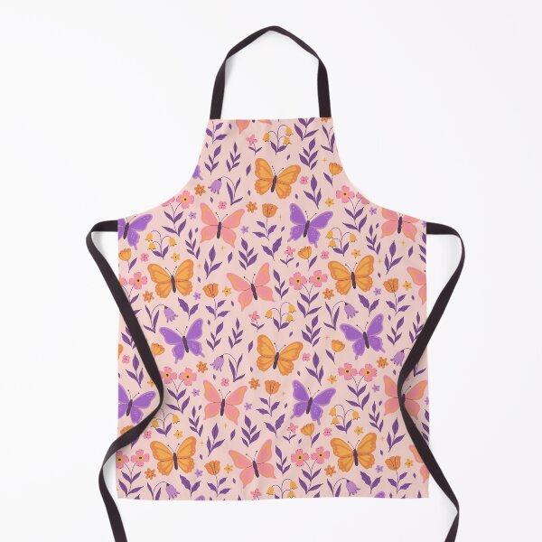 Item preview, pattern with butterflies and flowers designed and sold by burbura.