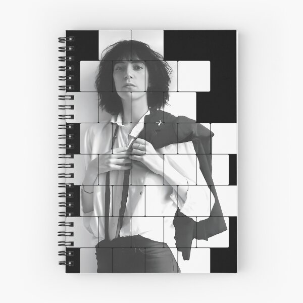 Item preview, Patti Smith Horses Rock Icon Grid Squares designed and sold by StephanieSchil.